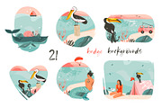 Mermazing Life 30% OFF!, an Animal Illustration by Anastasy_helter (Thumbnail 8 of 21)