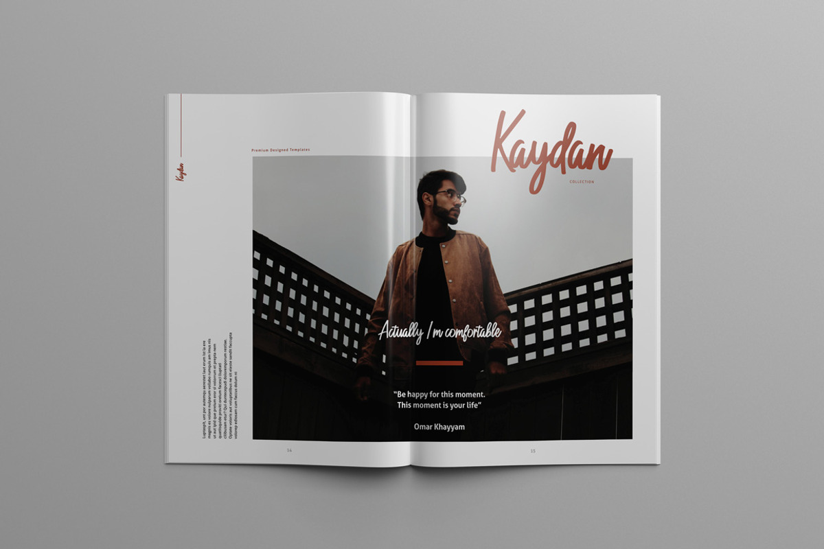 KAYDAN - Fashion Lookbook & Magazine, a Magazine Template by Indotitas (Photo 6 of 8)