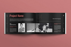 Photo Book Template Landscape