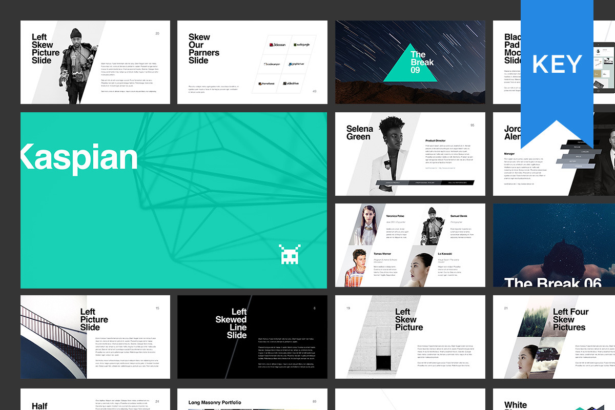 KASPIAN Keynote Presentation Theme, a Presentation Template by Goashape Studio (Photo 2 of 8)