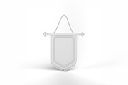 Flag Banner Mockup, an Advertising Mockup by Qaleb Studio (Thumbnail 2 of 2)