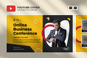 Creative Youtube Thumbnail Template, a Social Media Template by hekenostudio (Thumbnail 1 of 4)