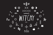 Witchy: Vector Pack + Font, a Font by Midnight Grim (Thumbnail 2 of 7)