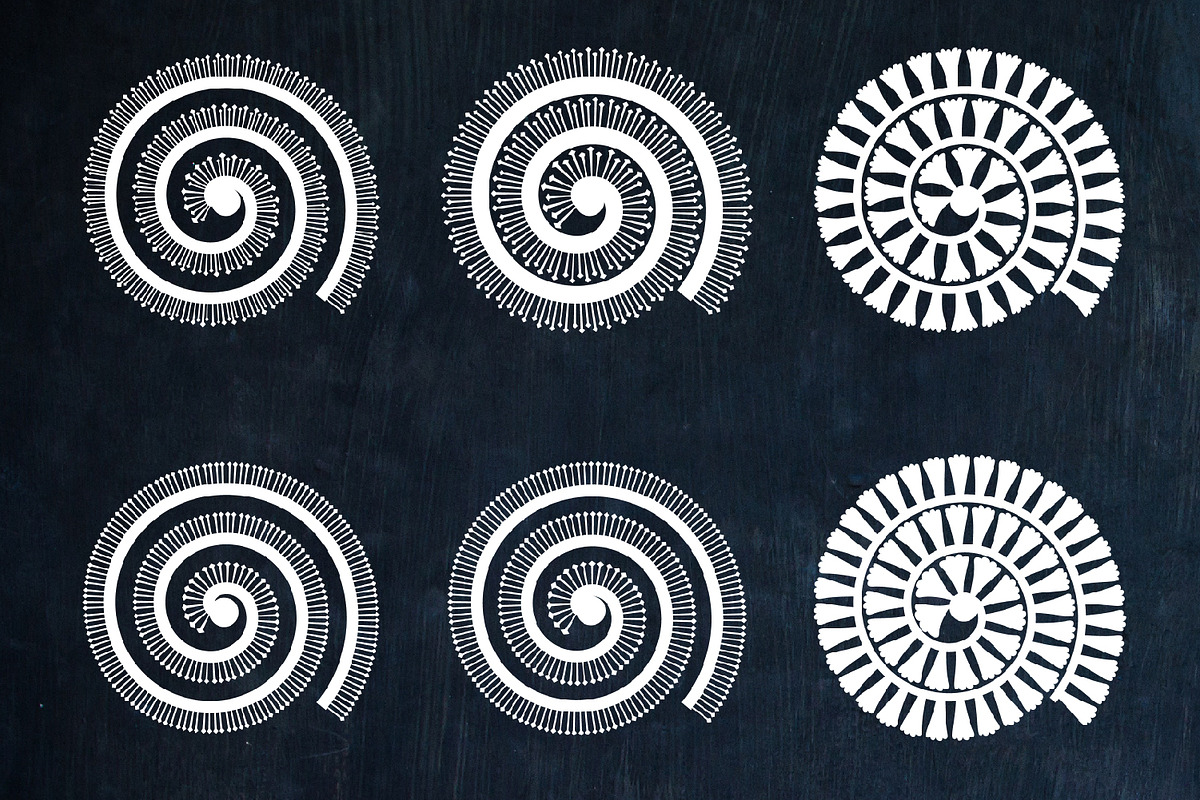 Rolled Flower paper template SVG., a Shape Add-On by KundolaArt (Photo 4 of 6)