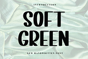 Soft Green, a Handwritten Font by InermediaSTUDIO (Thumbnail 8 of 9)