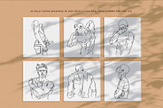 Abstract Male Figure Line Art, a Person Illustration by Rough Edges Supply Co. (Thumbnail 4 of 8)