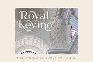 Royal Kevino - Serif Font