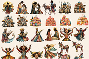 SURREAL EASTER BIBLICAL CLIPART PACK, a Person Illustration by Daring Digies (Thumbnail 5 of 10)