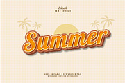 Text Effect Summer, a Layer Style Add-On by Navy Graphic (Thumbnail 1 of 2)