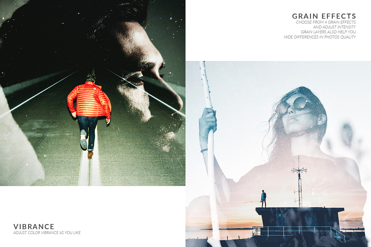 Analog Double Exposure Action, an Action Add-On by Mint Actions (Photo 6 of 11)