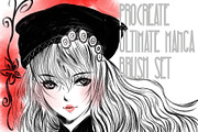 Ultimate manga procreate brush, a Brush Add-On by Meisanmui (Thumbnail 1 of 5)