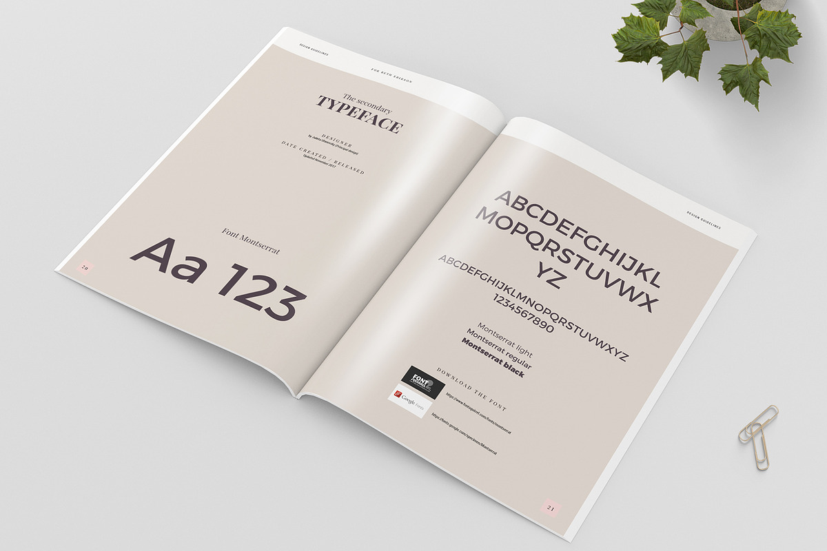 Design & Brand Guidelines, a Brochure Template by Imagination Area (Photo 10 of 21)