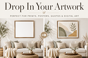 30 Boho Wall Art Mockups for Etsy, a Household Mockup by Local Marketing Templates (Thumbnail 3 of 8)