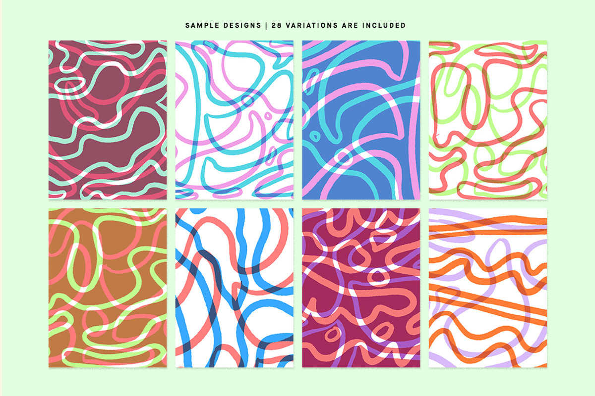 Soft Air Spray - Background Patterns, a Pattern Graphic by Huebert World (Photo 3 of 10)