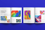Art Exhibition Catalog Template, a Brochure Template by E-Type (Thumbnail 5 of 7)