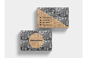 Real Estate Business Cards, a Business Card Template by IRSYART (Thumbnail 4 of 6)