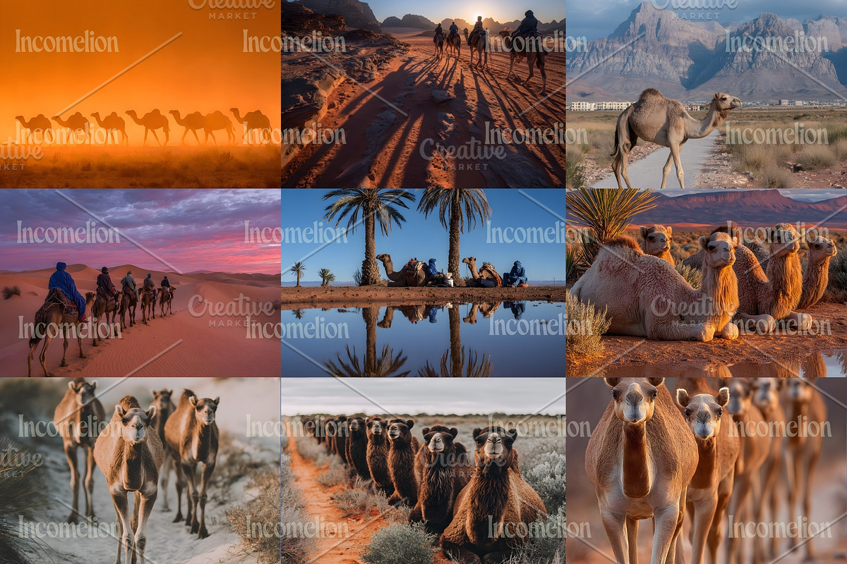 80 Desert Camel Stock Photos, an Animal Photo by Incomelion (Photo 12 of 15)