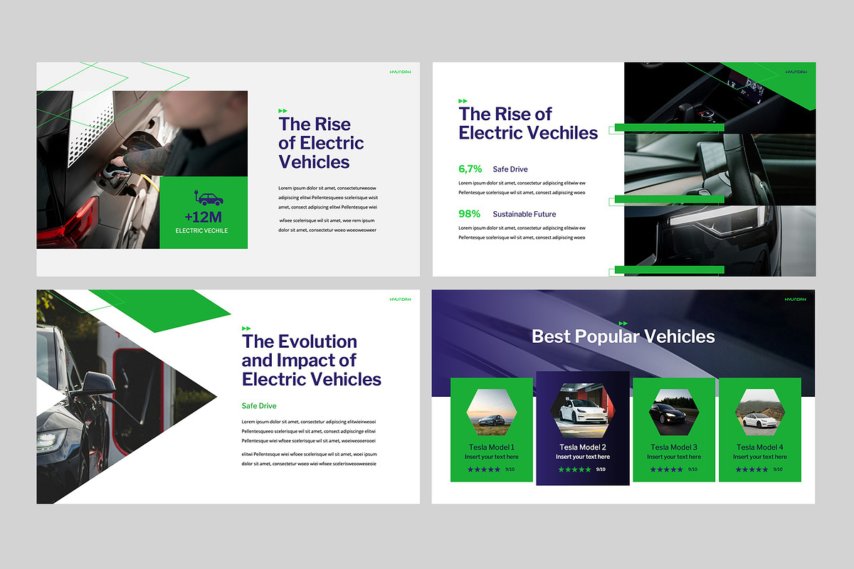 HYUNDAH - Electric Vehicle GS, a Presentation Template by rgbryand (Photo 6 of 9)