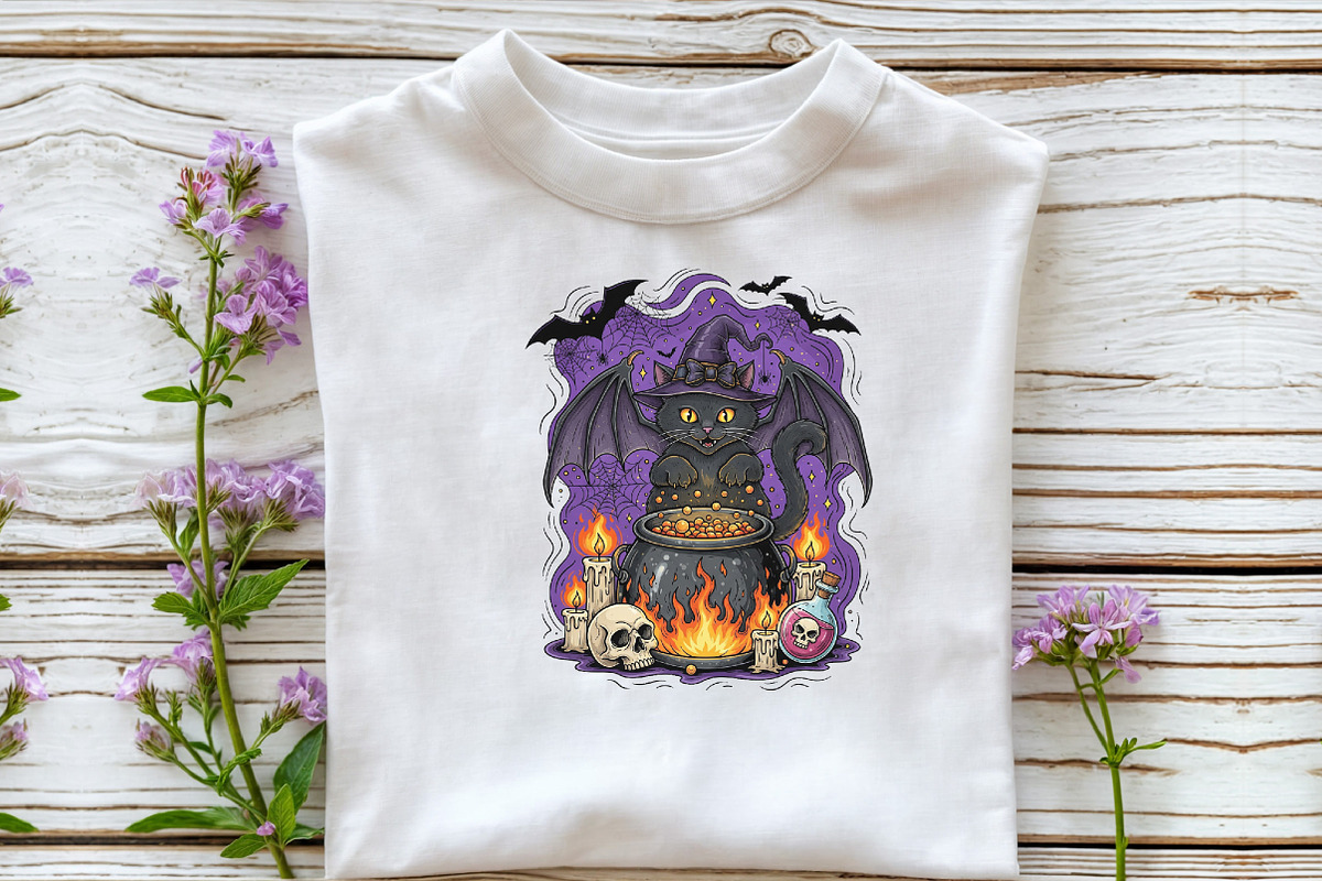 Black Cat Png,Halloween Png, Spooky, an Illustration by DreamCafeArt (Photo 3 of 7)