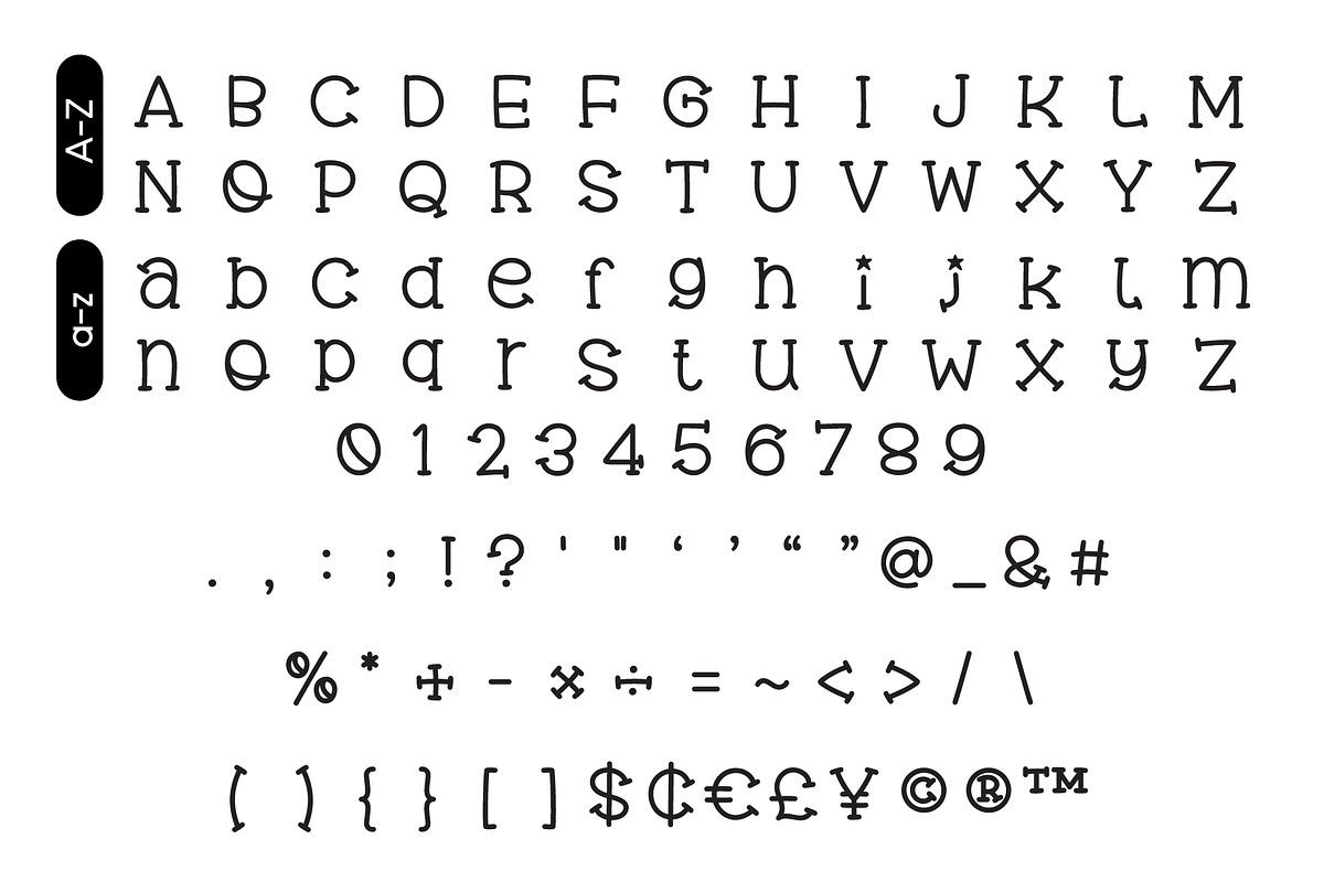 Fox Cookie Font, a Slab Serif Font by Fox7 By Rattana (Photo 8 of 8)