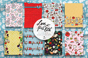 Cooking Kitchen Seamless Patterns, a Pattern Graphic by KaramfilaS (Thumbnail 15 of 17)