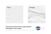 Wrinkle Paper Mockup Branding Bundle, a Texture Graphic by FoundImages (Thumbnail 3 of 10)