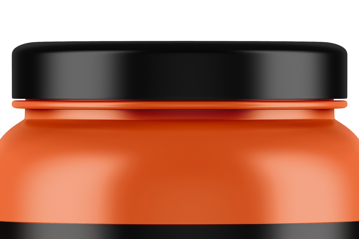 Plastic Protein Jar Mockup, a Product Mockup by Green Art (Photo 7 of 8)