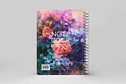 Notebook Mockup Vol 1, a Print Template by Honnum Graphic Art (Thumbnail 3 of 12)