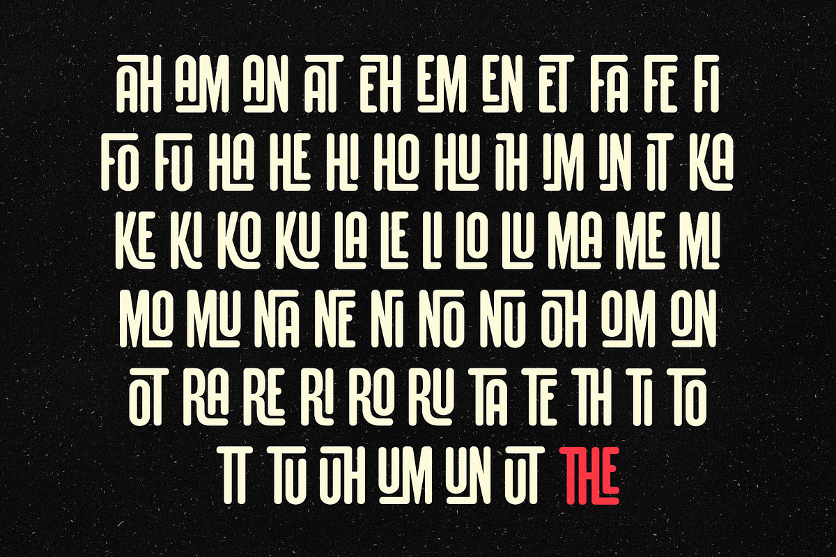 GTS Rocket Rumble | Retro Condensed, a Sans Serif Font by Graptail (Photo 16 of 23)