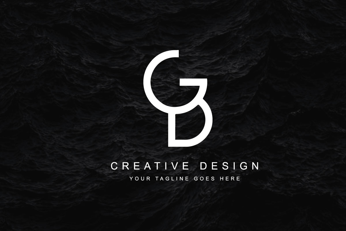 Minimal Letter GD Logo Design, a Branding & Logo Template by SaaDesigns