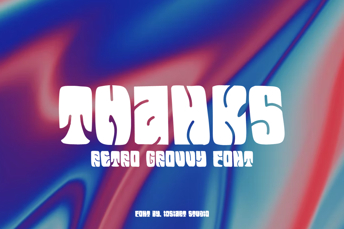 Zomte Groovy - Retro Font, a Sans Serif Font by Iqsiart Studio (Photo 7 of 7)