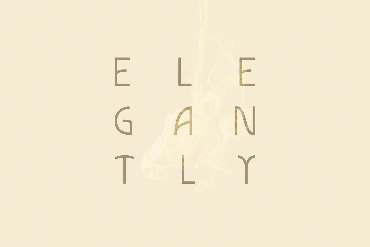 Elegantly - sans elegant font preview 2
