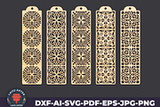 Bookmark Laser Cut SVG Bundle 02, a Design Template by LaijuAkter (Thumbnail 1 of 2)