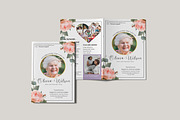 Funeral Program Announcement, a Templates & Theme by iloveTemplate (Thumbnail 1 of 3)