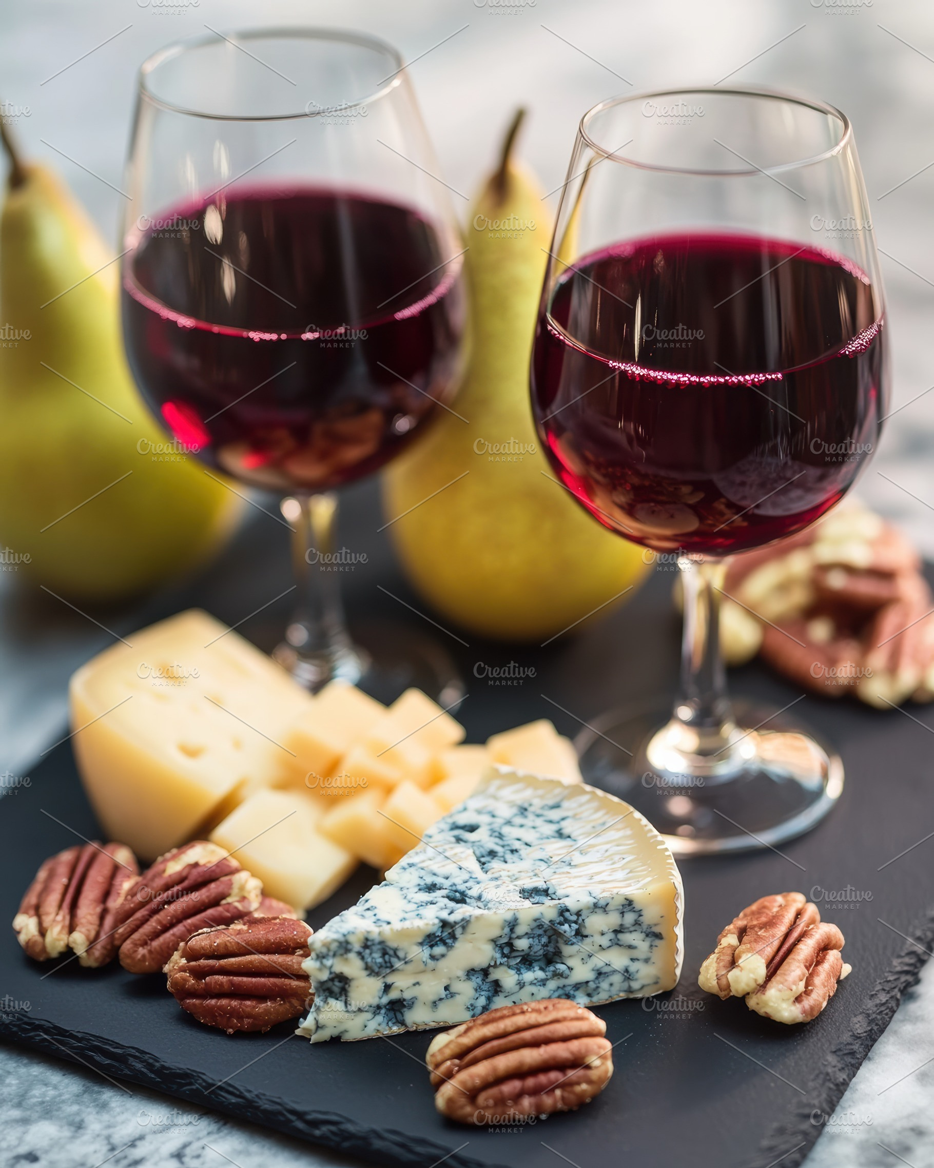 Elegant Cheese and Wine, a Food & Drink Photo by Virgo Studio
