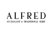 Alfred, a Serif Font by Kristy Hatswell (Thumbnail 8 of 8)