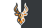 Mascot Deer Logo Design, a Branding & Logo Template by Artnivora.Std (Thumbnail 2 of 4)