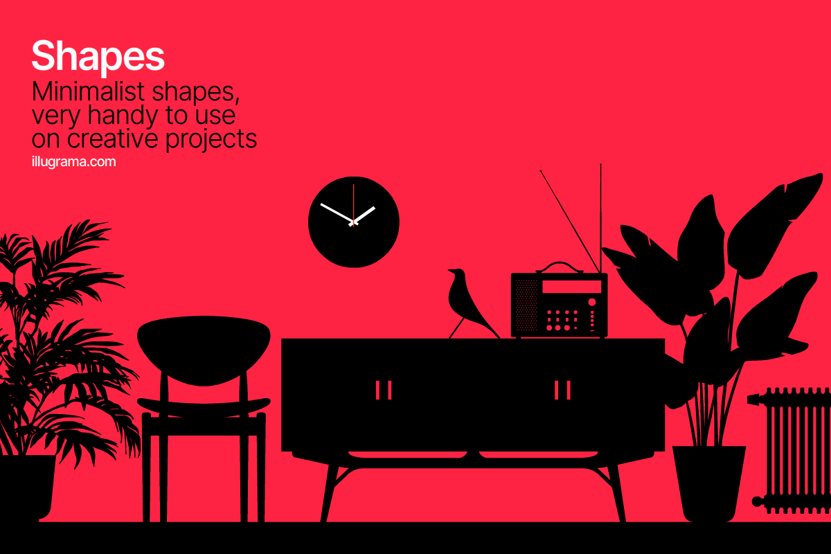 Furniture - Modern Graphics, a Decorative Illustration by illugrama (Photo 2 of 10)