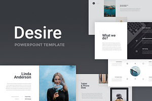Desire PowerPoint Template + GIFT