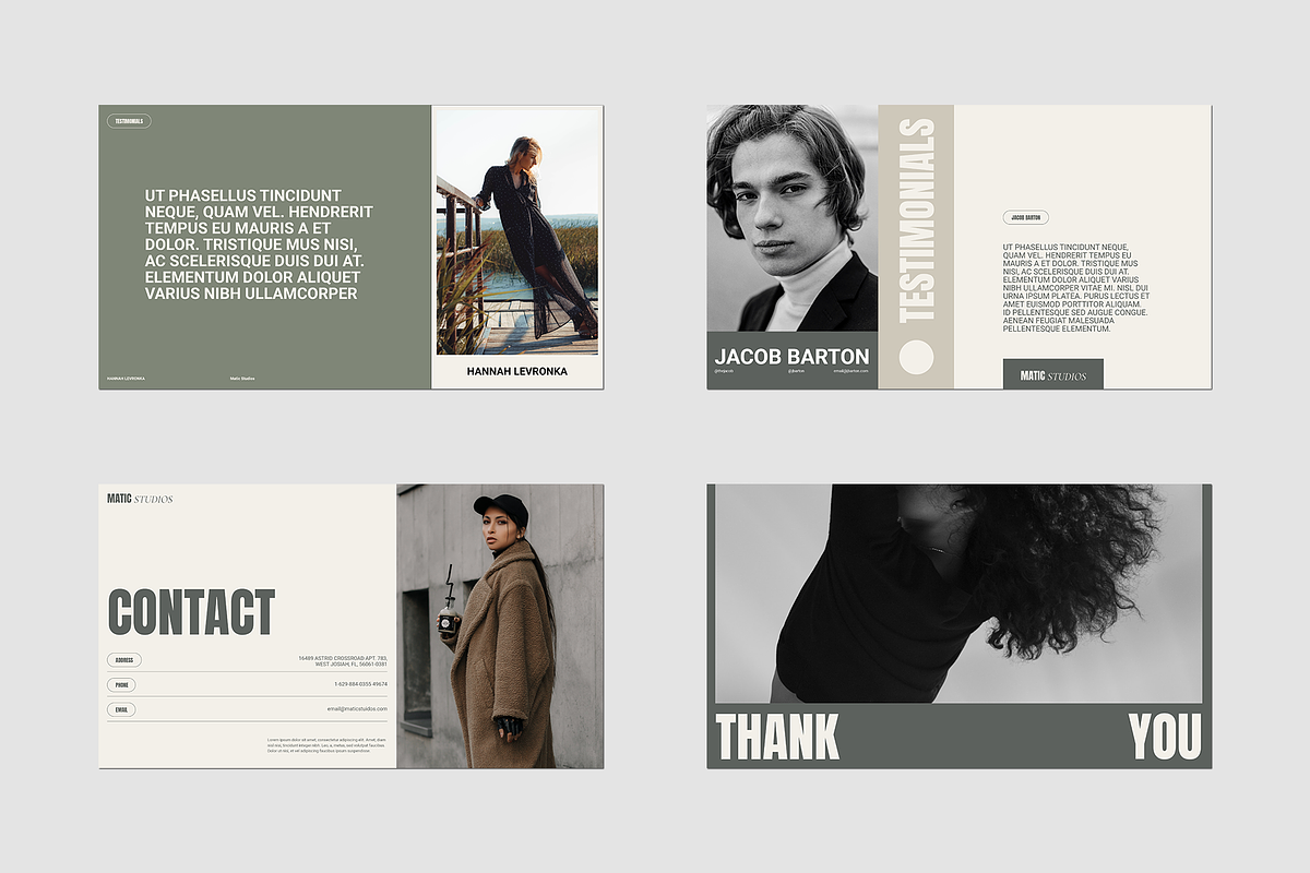 Matic Cimpany Profile - PowerPoint, a Presentation Template by Sixtemp (Photo 7 of 7)