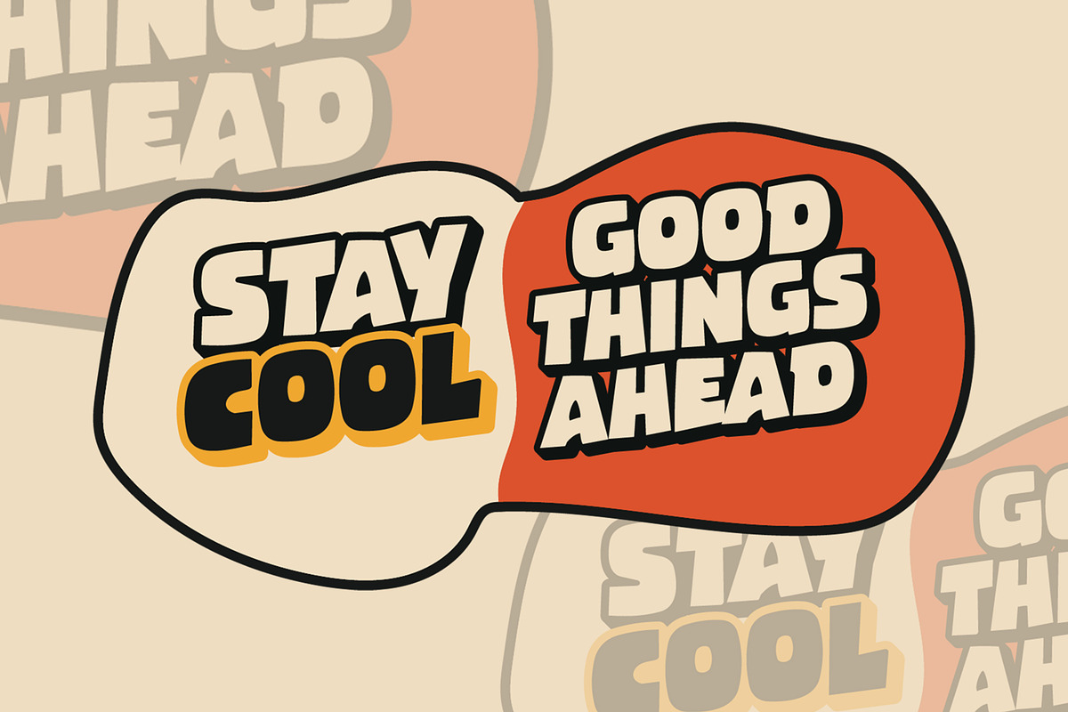 Wacky Pop – Cartoon Display Font, a Sans Serif Font by Brainwave (Photo 8 of 9)