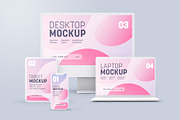 Multi Device Clay Mockup Set, an iPhone Mockup by Deeplab (Thumbnail 28 of 30)