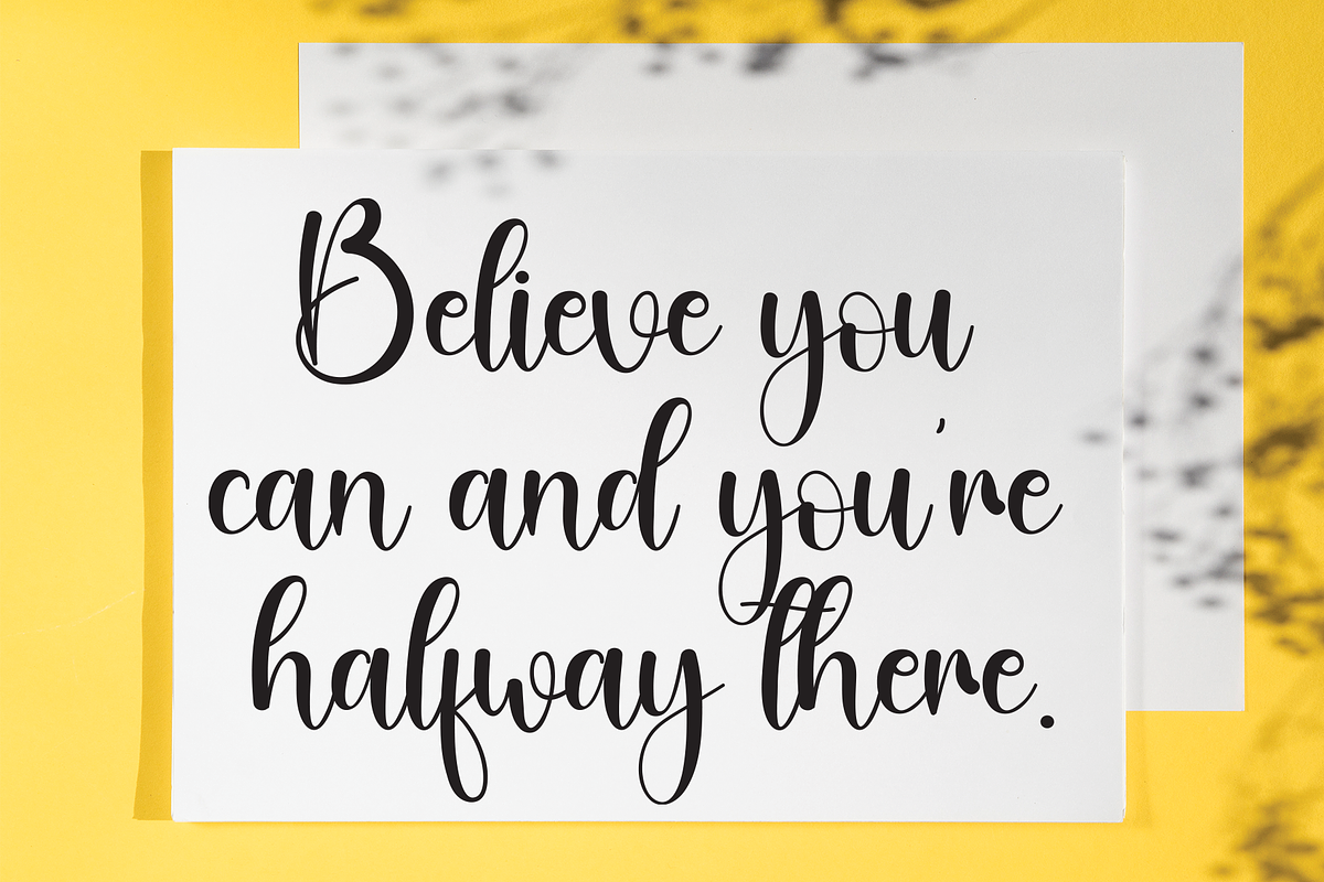 Friends | Script Font, a Handwritten Font by Scratchones (Photo 5 of 8)