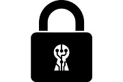 Padlock and Security Keyhole, a Technology Illustration by balal (Thumbnail 11 of 13)