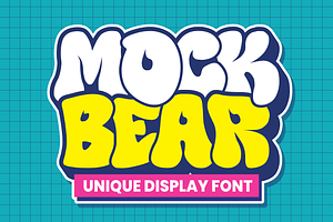 Mock Bear - Unique Graffiti Font