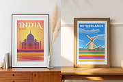 Travel Posters Collection., an Illustration by Red Monkey (Thumbnail 6 of 8)