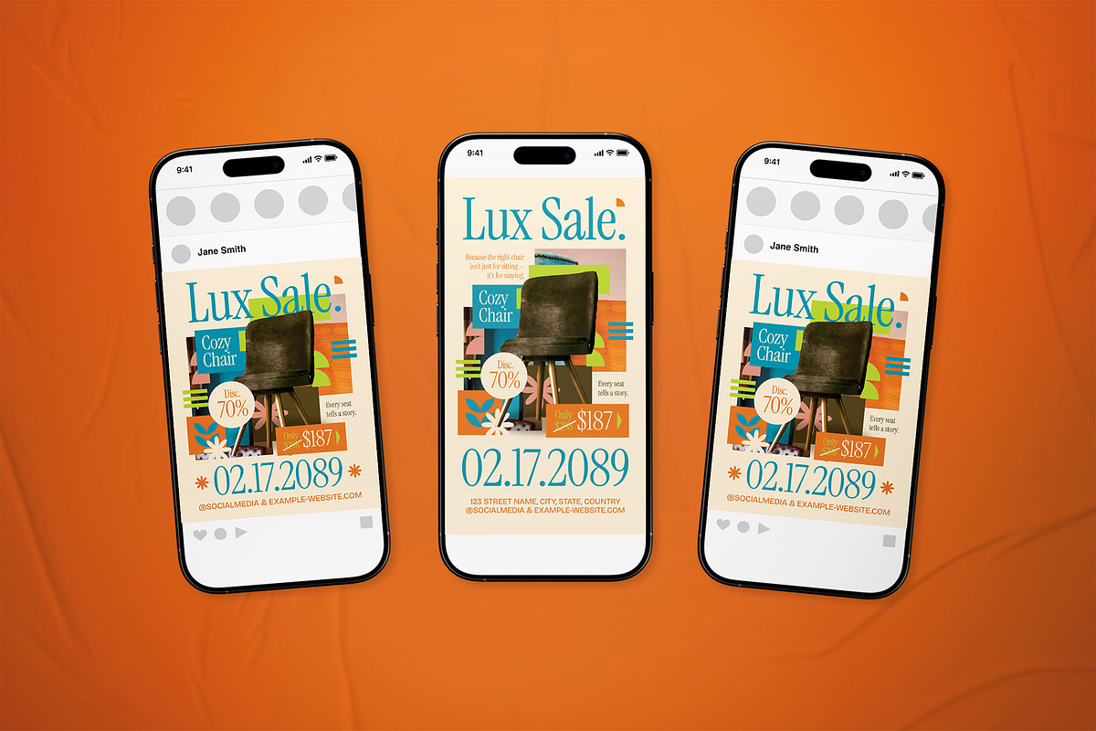Furniture Sale Event Flyer Set, a Flyer Template by The Good Store (Photo 2 of 2)