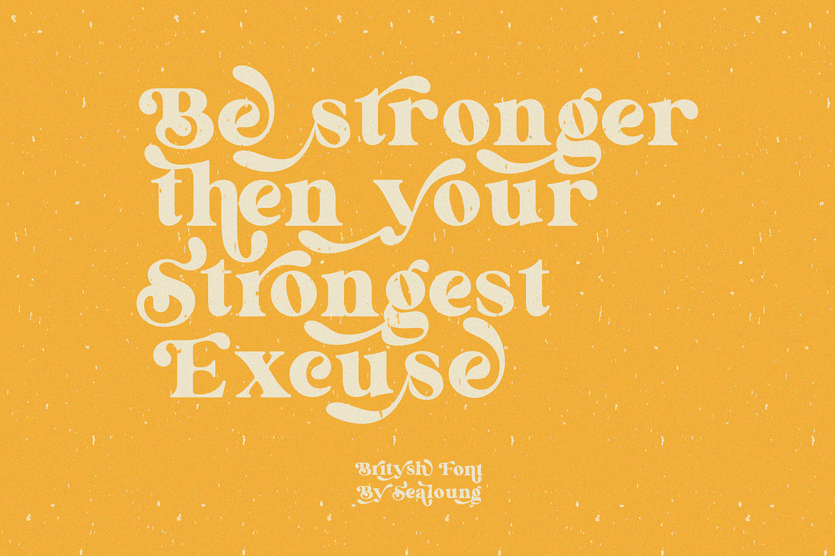 Britysh, a Serif Font by Sealoung (Photo 12 of 15)