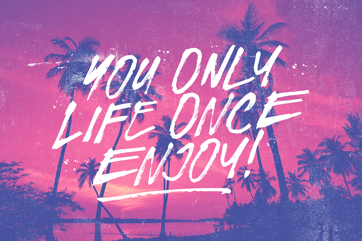 Wildraw - Bold Brush Font, a Handwritten Font by Pixesia Studio (Photo 10 of 15)
