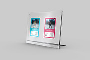 Acrylic Trading Card Display Mockup, an Advertising Mockup by Illusiongraphic (Thumbnail 5 of 24)